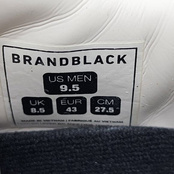 Brandblack Downtown Leather Sneakers M288BB WHT White US 9.5 EU 43 NWB $250 main image 5